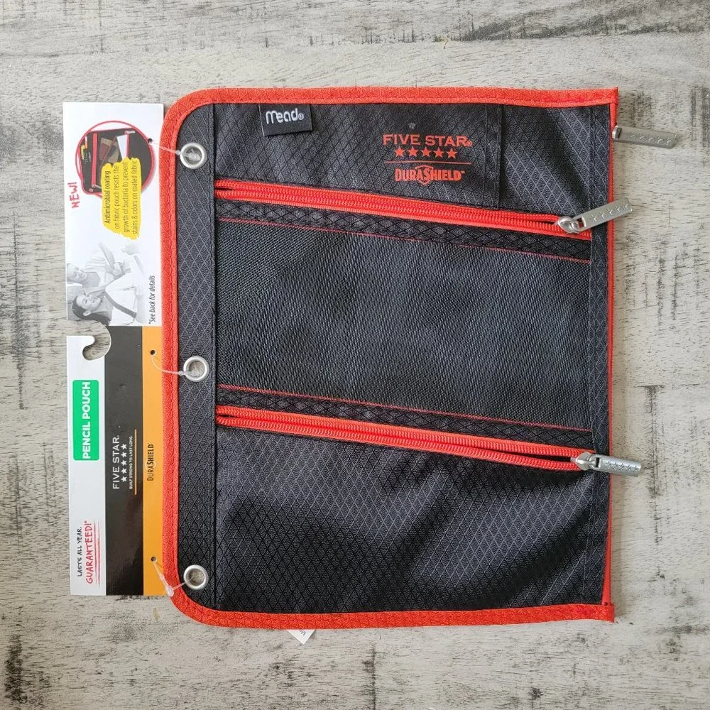 Five Star DuraShield Zipper Pencil Pouch